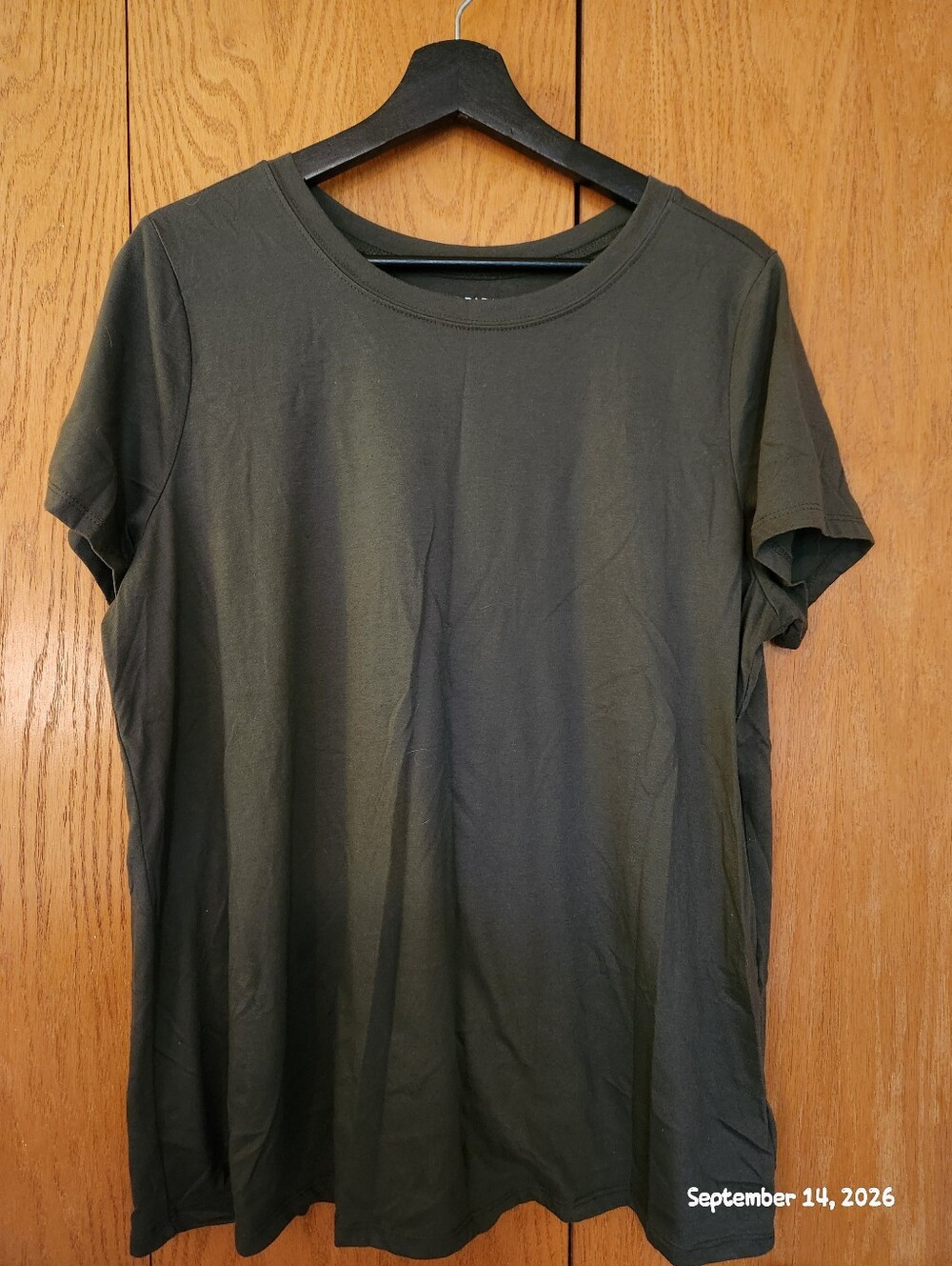 torrid Olive Green Short-Sleeve Crew Tee